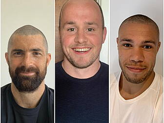 Leinster Rugby players #ShaveG...